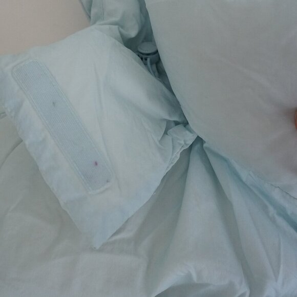 Mackage Tessy Pastel Sky Blue Duck Down Puffer Winter Jacket S - Picture 12 of 16